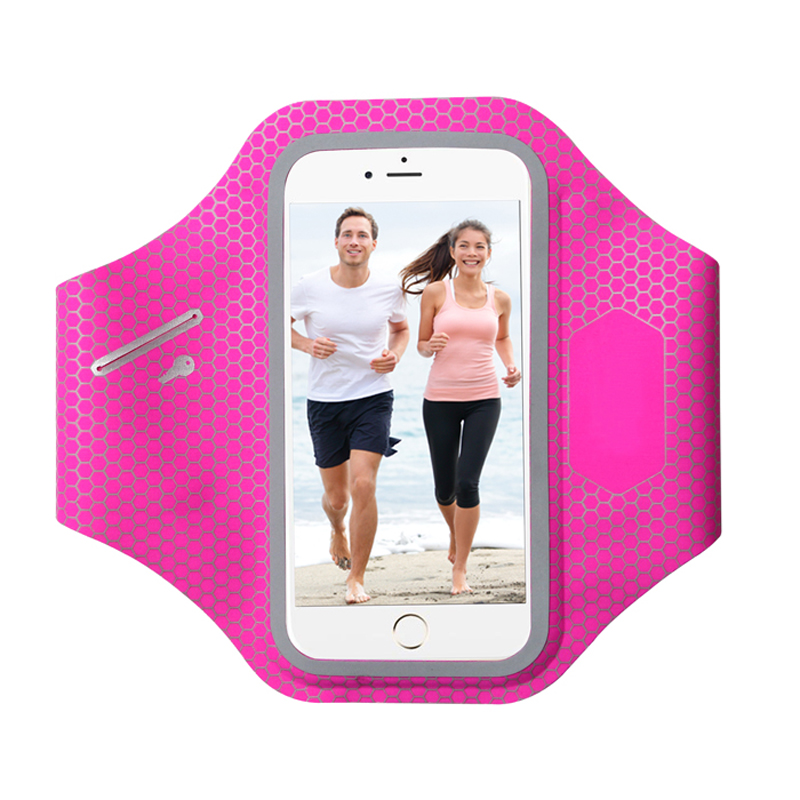 Własny zespół sprężysty Reflective Fitness Smartphone Case Sport Armband